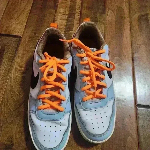 Nike Court Borough Low 2(GS) DX6052-101 Multicolor Size 7 Youth Shoes - Picture 2 of 12